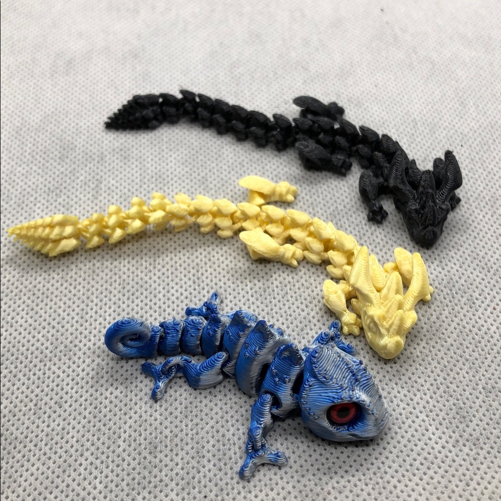 3D printed Reptile Décor Figurine